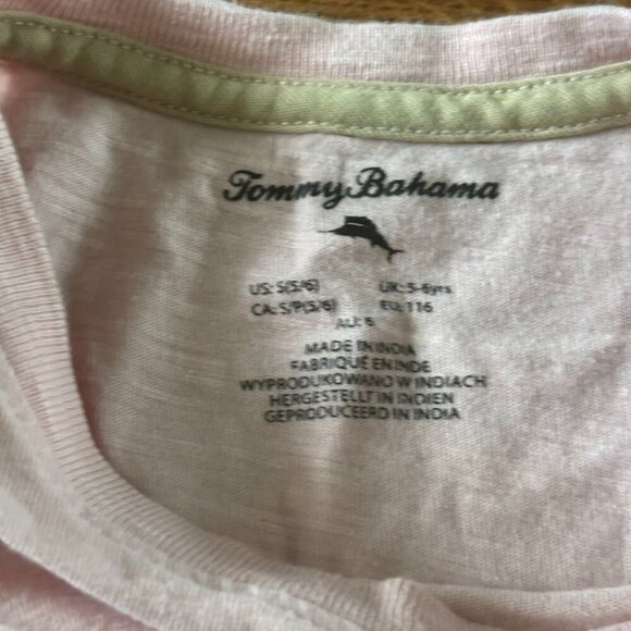Tommy Bahama pink heather short sleeve tee in size M - Picture 4 of 5